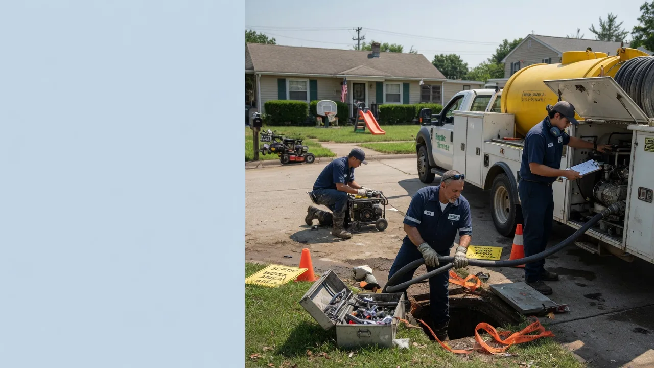Septic Tank Pumping in Sandoval, IL near me